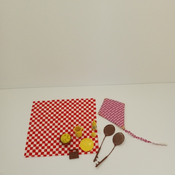 Barbie Vintage Play Pack Picnic #2320 - Mattel 1982 - Accessoires Incomplets